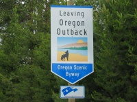 Sadly we leave the wilderness as we head to La Pine. Happily I enjoyed the biggest omelet I have ever attempted to eat.
