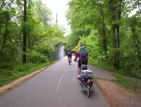 Troy speeds along Cap CresT.JPG