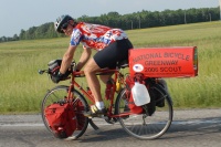 Highlight for album: Scott Campbell Boston to San Francisco 2006 Mayors' Ride Lead Rider