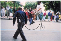 Highlight for Album: Stanford Community Day 2003 Races